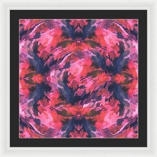 Camo Pink - Framed Print