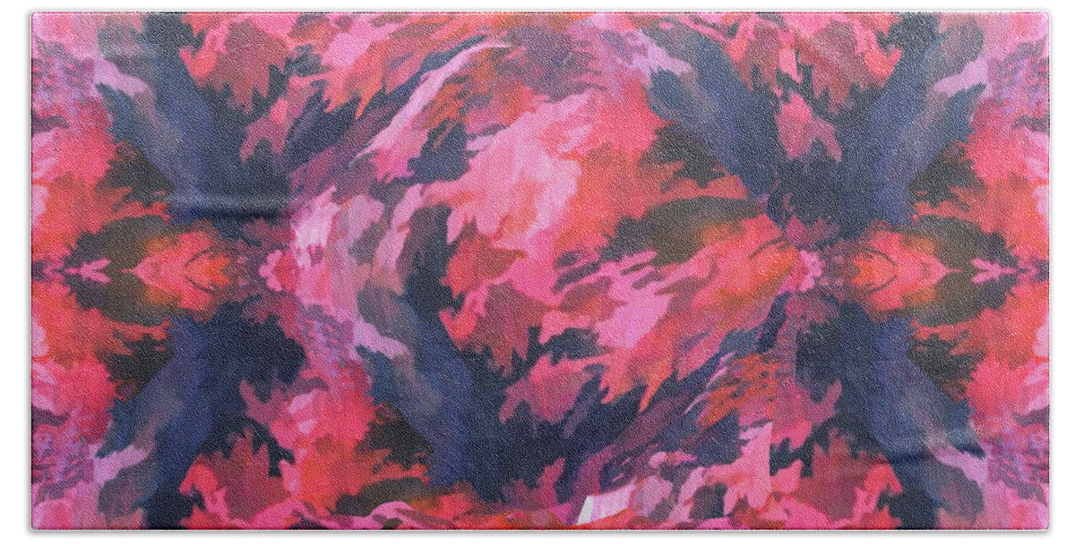 Camo Pink - Bath Towel