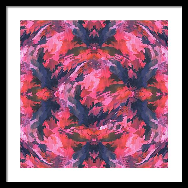 Camo Pink - Framed Print