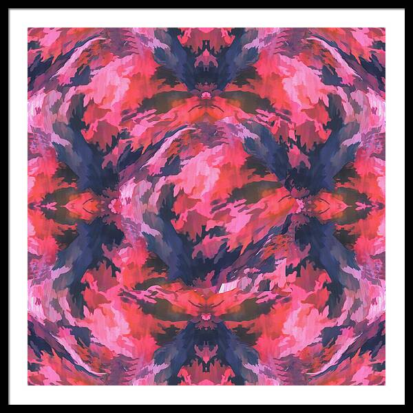 Camo Pink - Framed Print