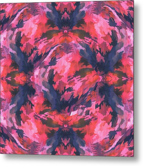 Camo Pink - Metal Print