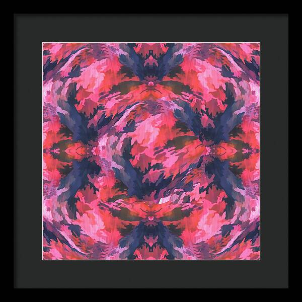 Camo Pink - Framed Print