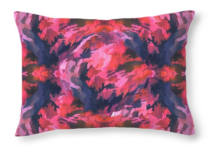 Camo Pink - Throw Pillow