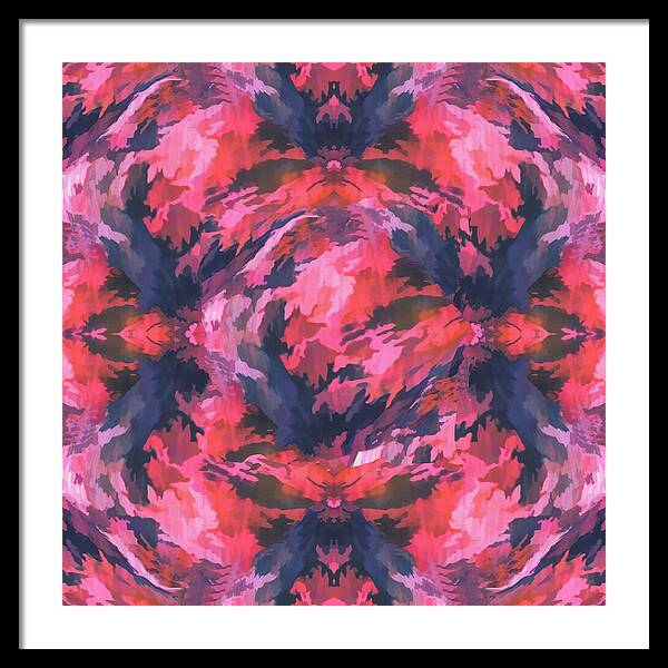 Camo Pink - Framed Print