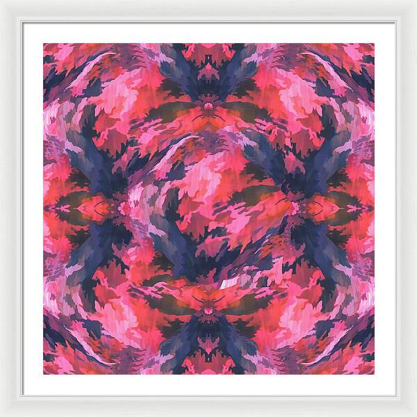 Camo Pink - Framed Print