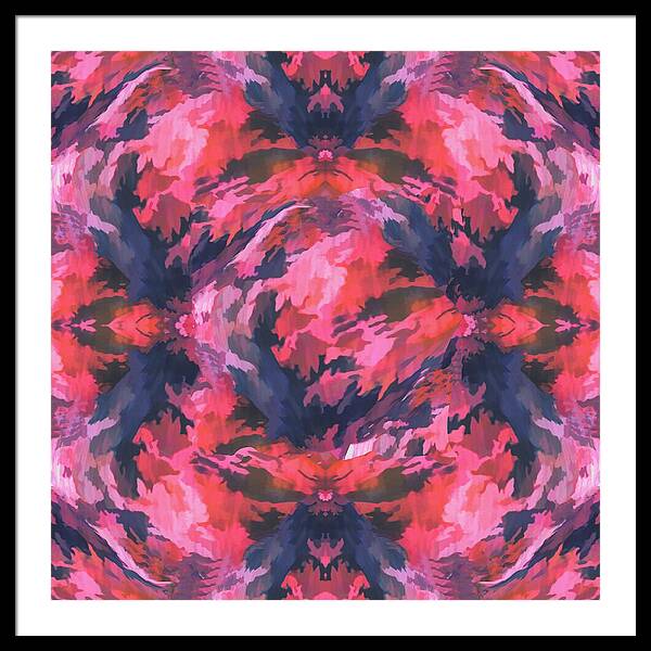 Camo Pink - Framed Print