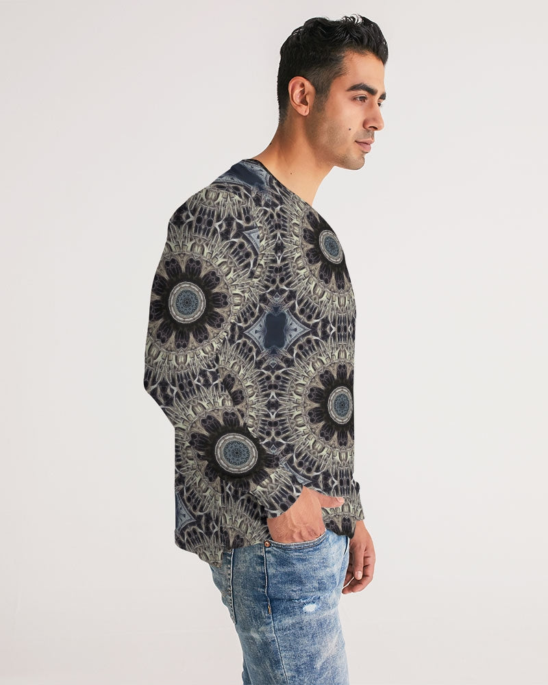 Cathedral Kaleidoscope Men's All-Over Print Long Sleeve Tee