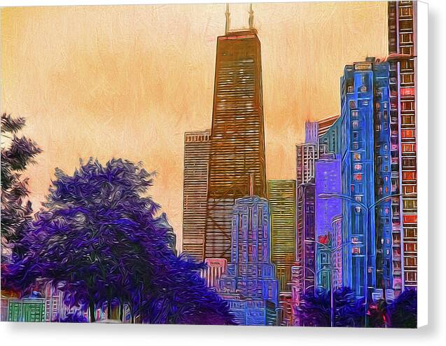 Chicago From The North - Canvas Print