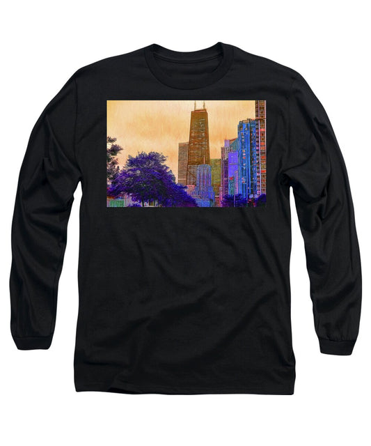 Chicago From The North - Long Sleeve T-Shirt