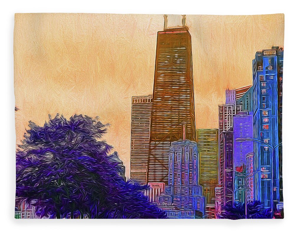 Chicago From The North - Blanket