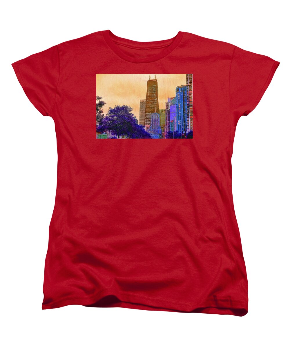 Chicago From The North - Women's T-Shirt (Standard Fit)