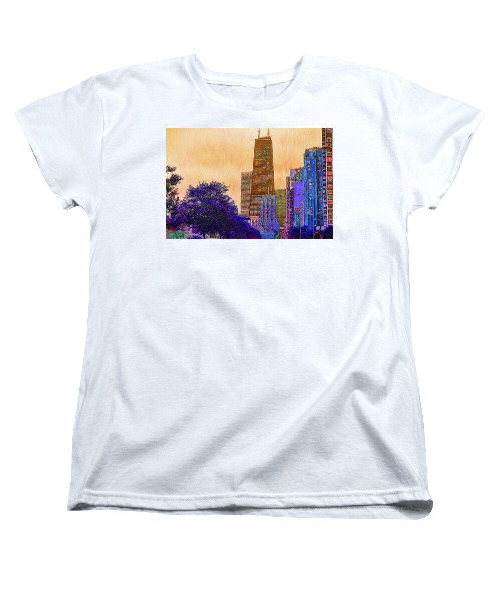 Chicago From The North - Women's T-Shirt (Standard Fit)