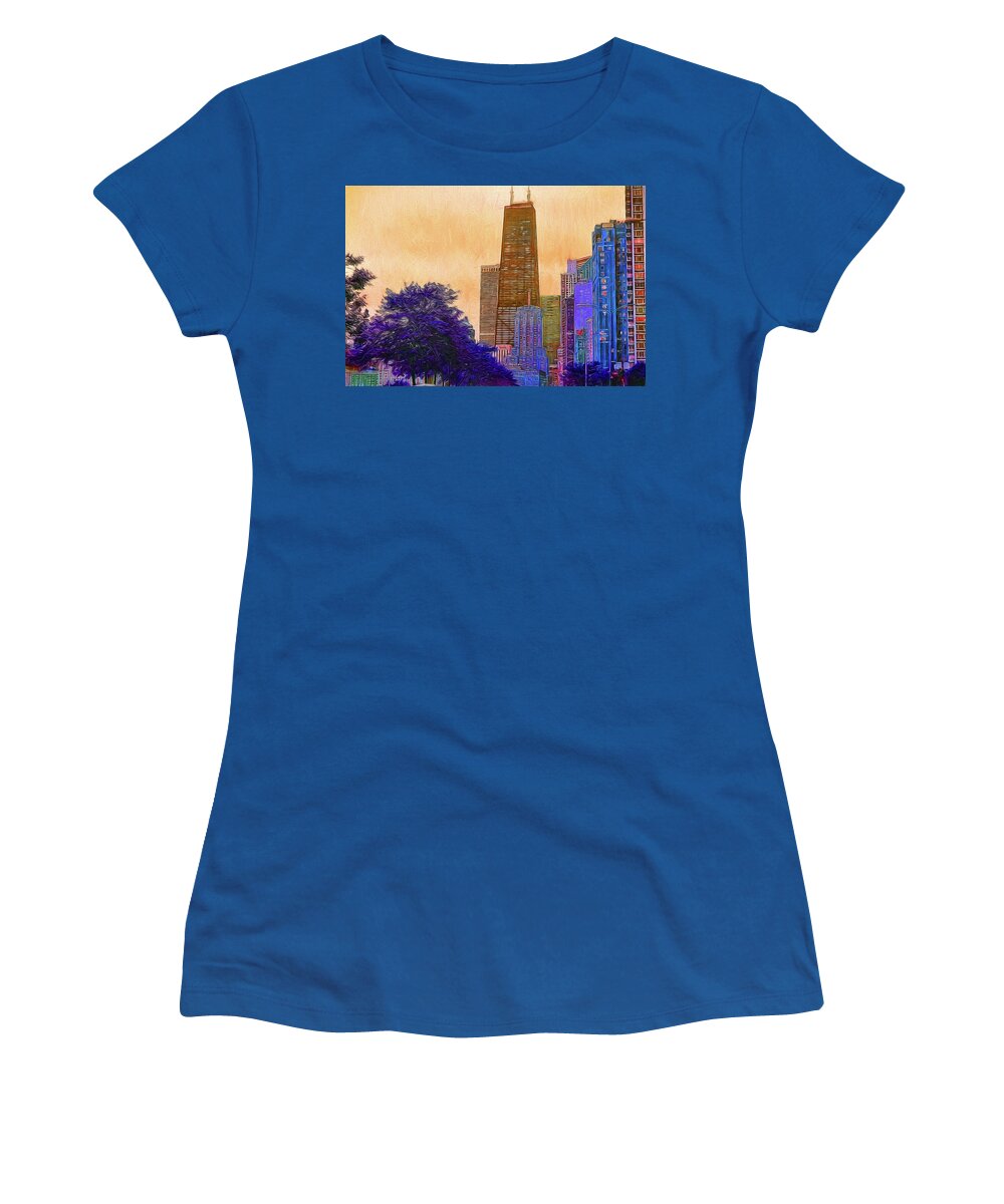 Chicago From The North - Women's T-Shirt