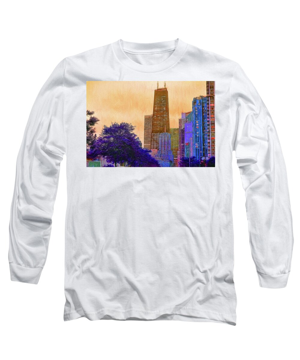 Chicago From The North - Long Sleeve T-Shirt