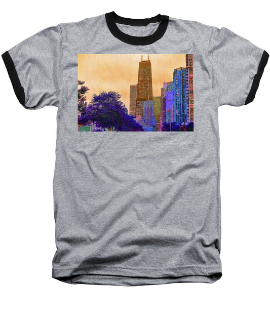 Chicago From The North - Baseball T-Shirt