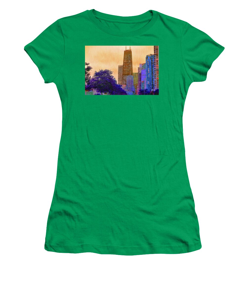 Chicago From The North - Women's T-Shirt