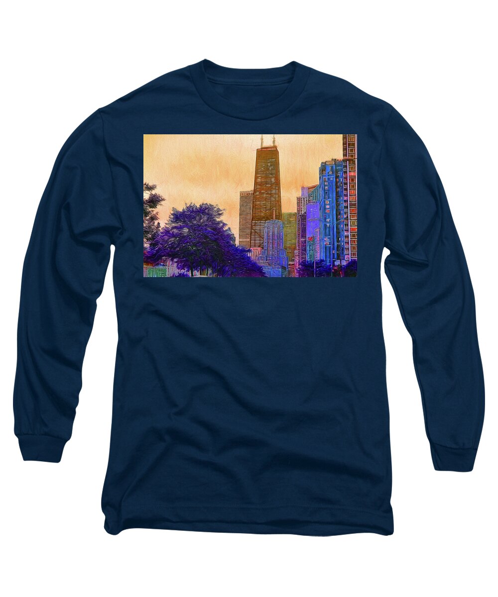 Chicago From The North - Long Sleeve T-Shirt