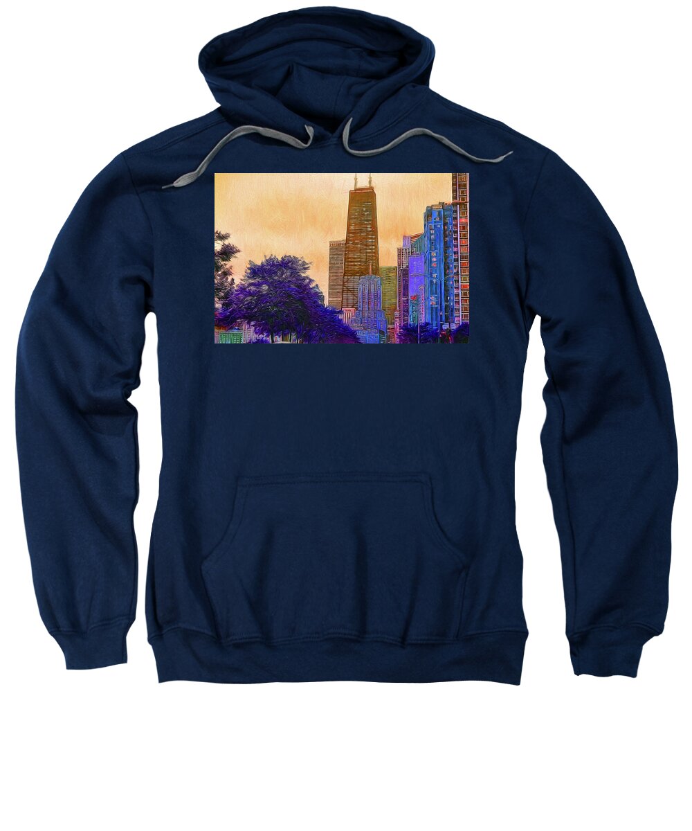 Chicago From The North - Sweatshirt