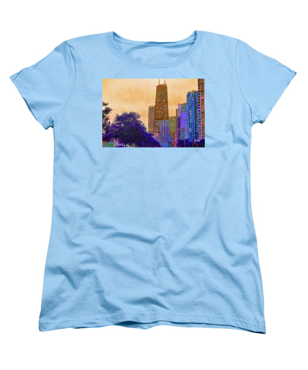 Chicago From The North - Women's T-Shirt (Standard Fit)