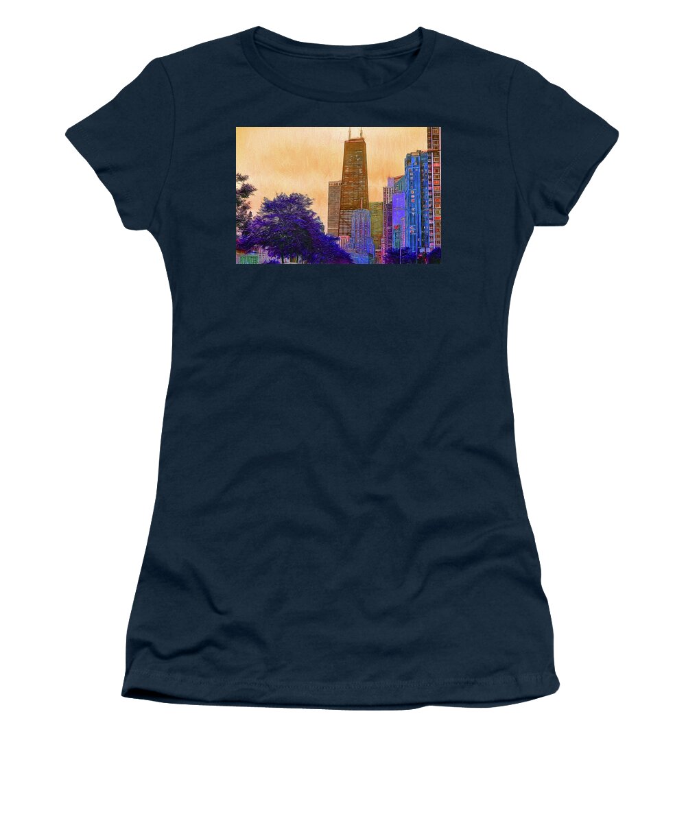 Chicago From The North - Women's T-Shirt