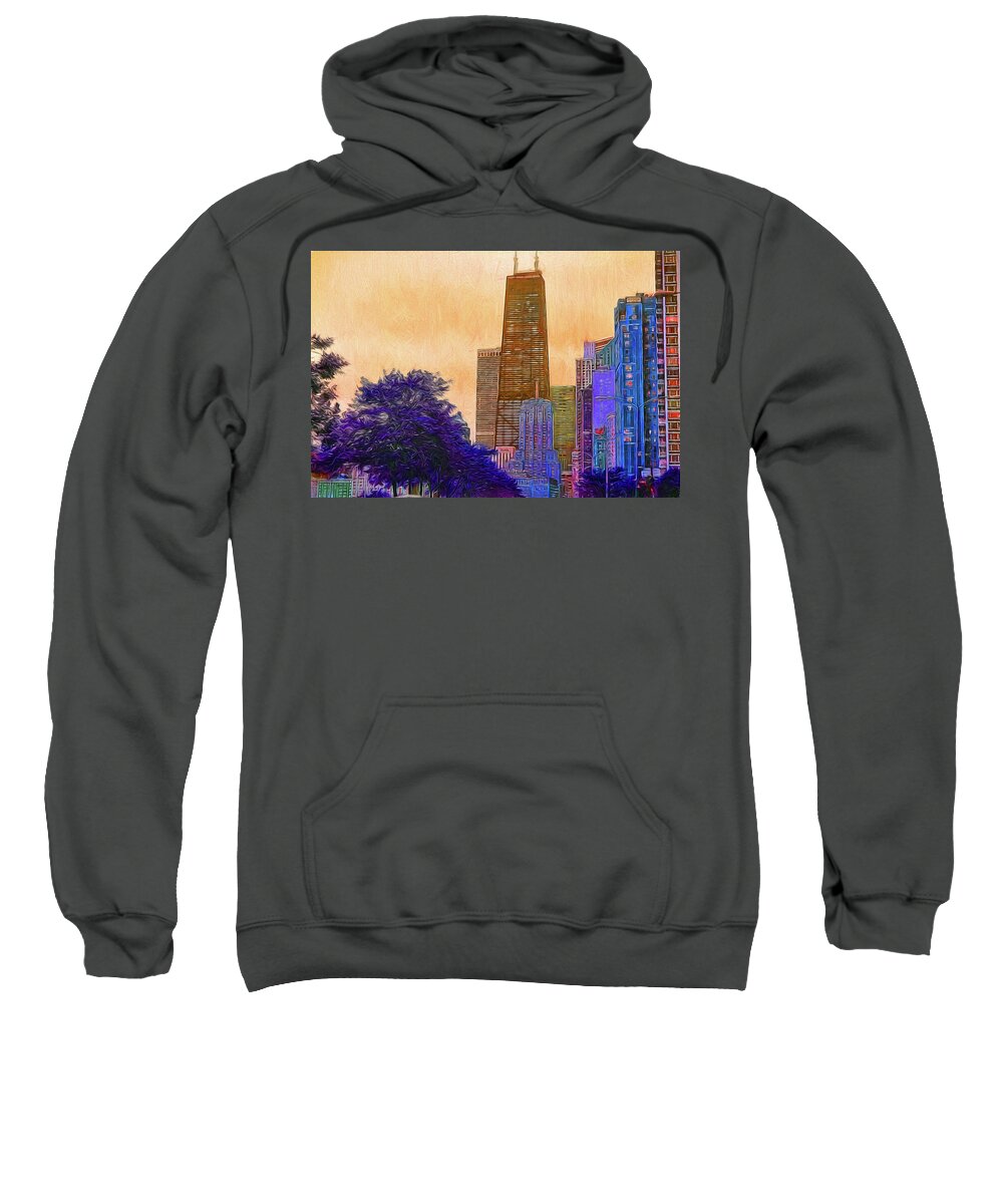 Chicago From The North - Sweatshirt