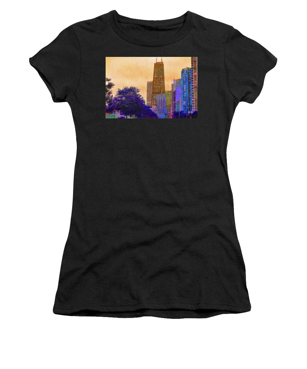 Chicago From The North - Women's T-Shirt