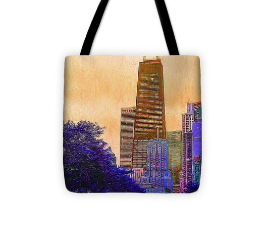 Chicago From The North - Tote Bag