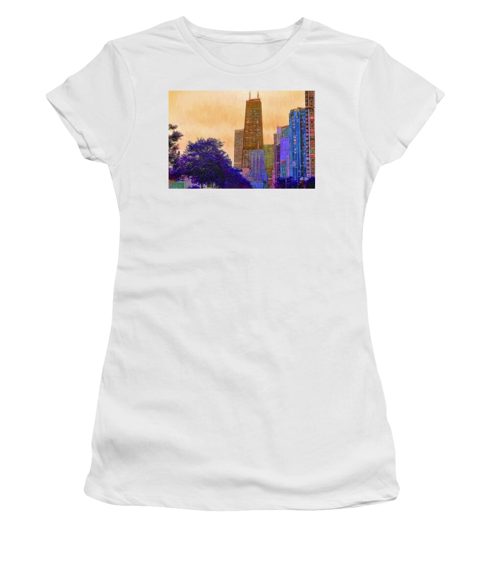 Chicago From The North - Women's T-Shirt