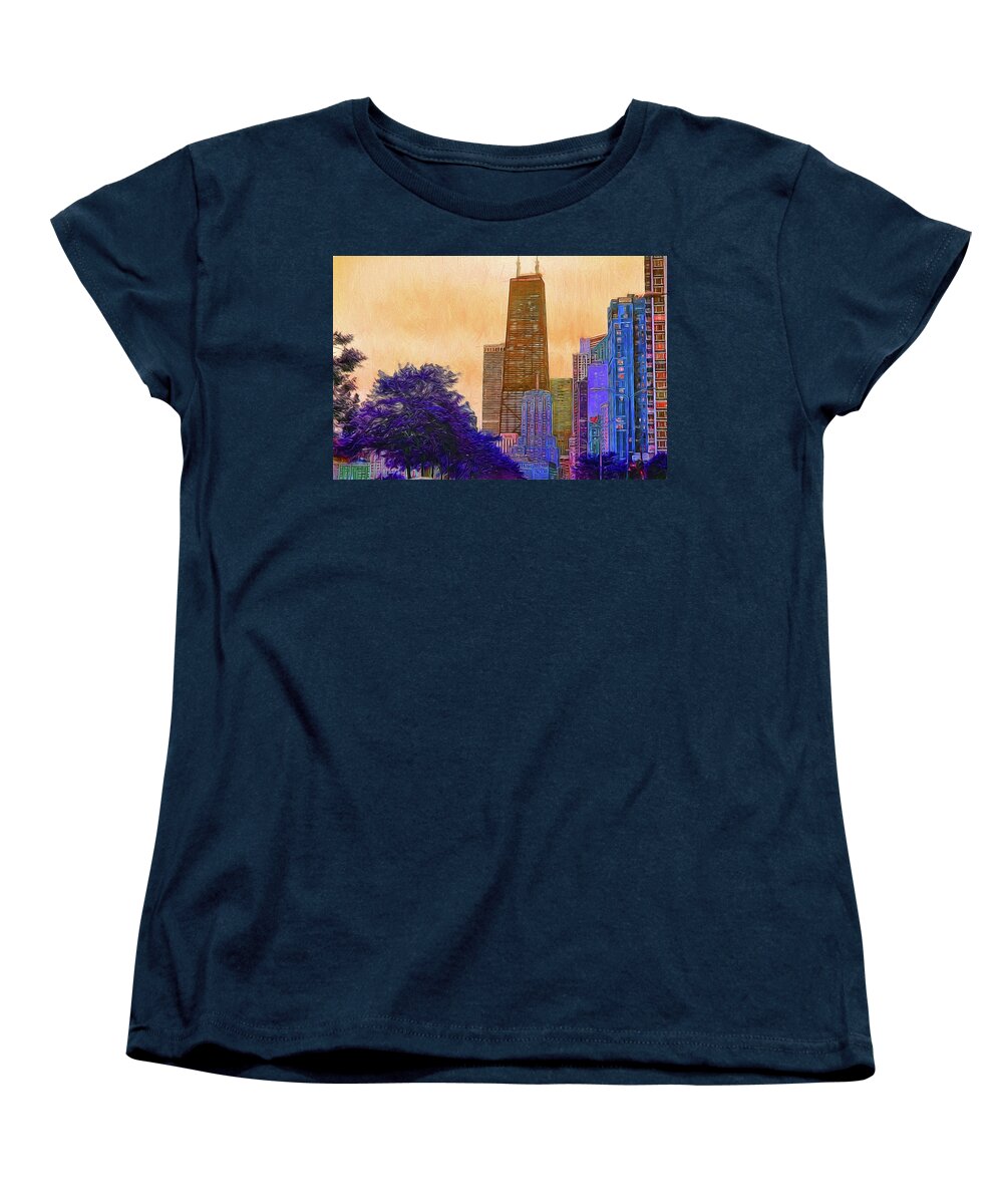 Chicago From The North - Women's T-Shirt (Standard Fit)