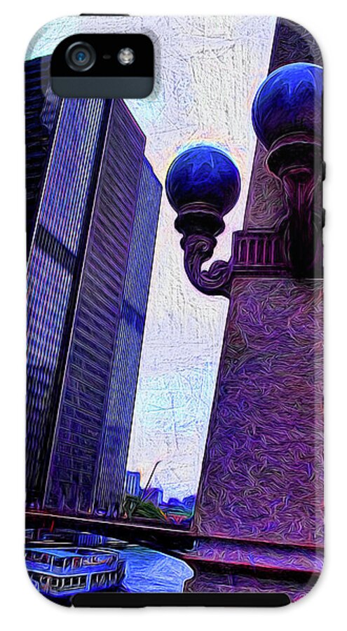 Chicago River Lamp - Phone Case