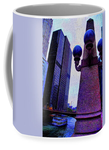 Chicago River Lamp - Mug