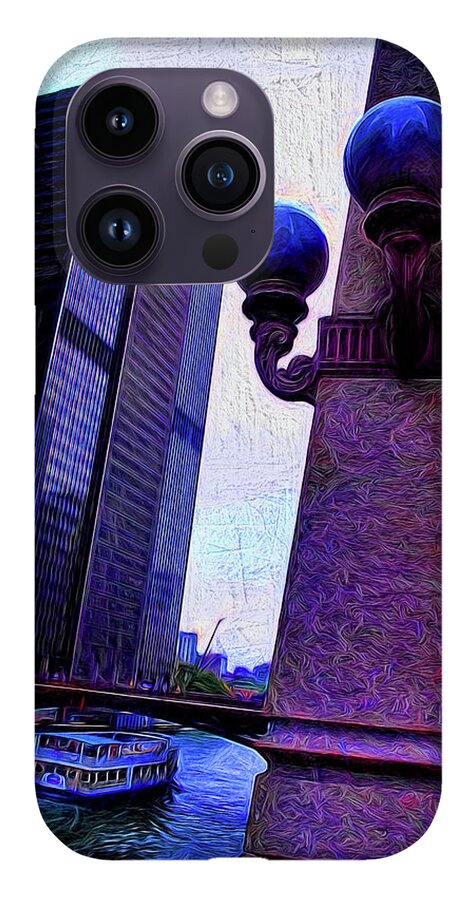 Chicago River Lamp - Phone Case