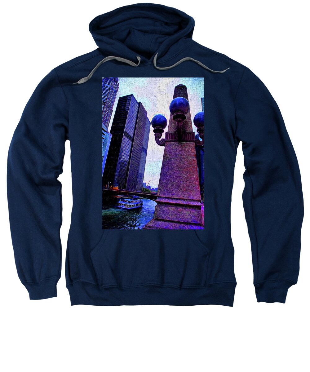 Chicago River Lamp - Sweatshirt