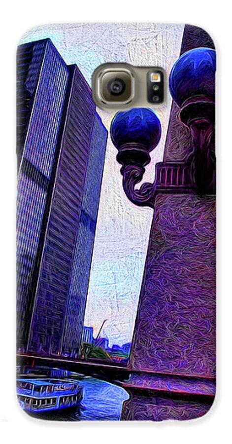 Chicago River Lamp - Phone Case