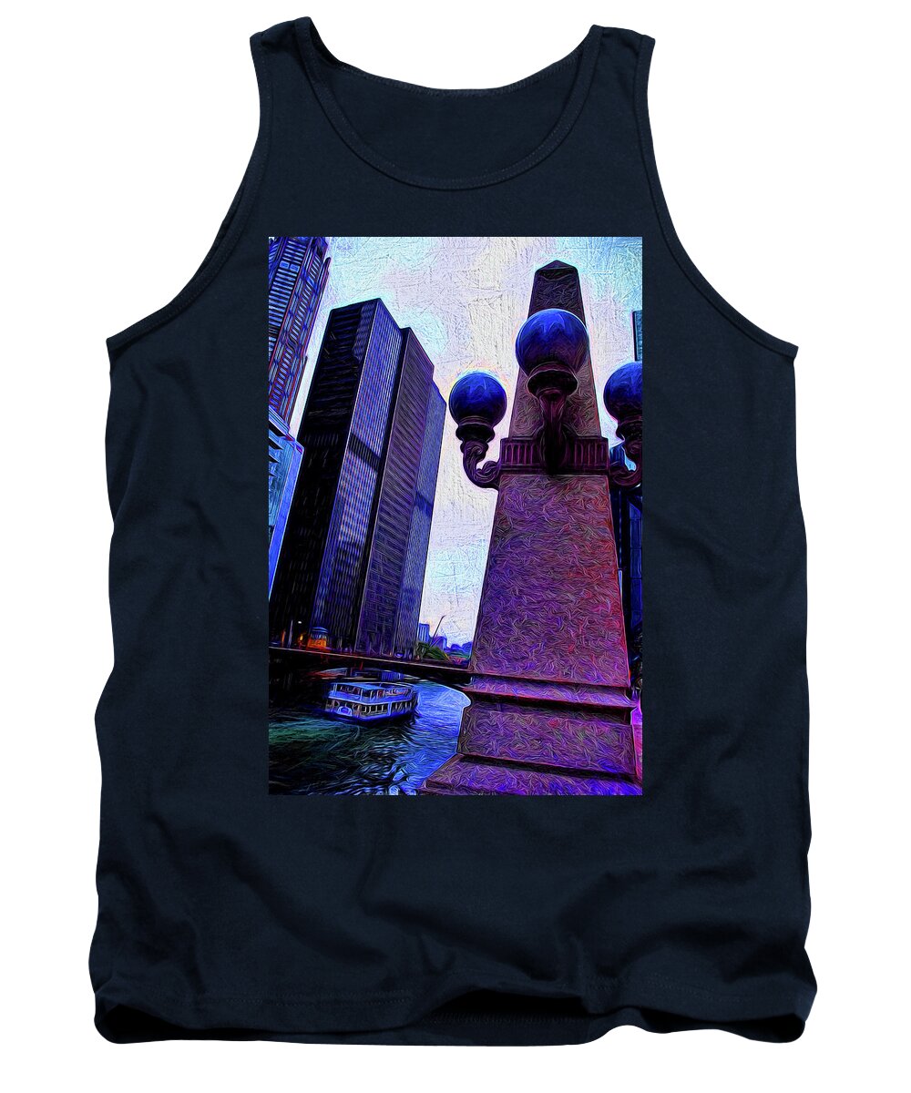 Chicago River Lamp - Tank Top