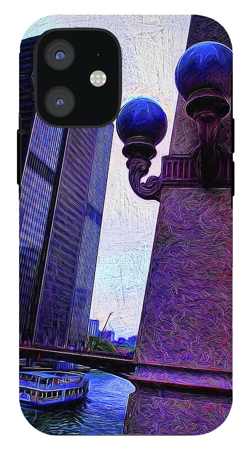 Chicago River Lamp - Phone Case