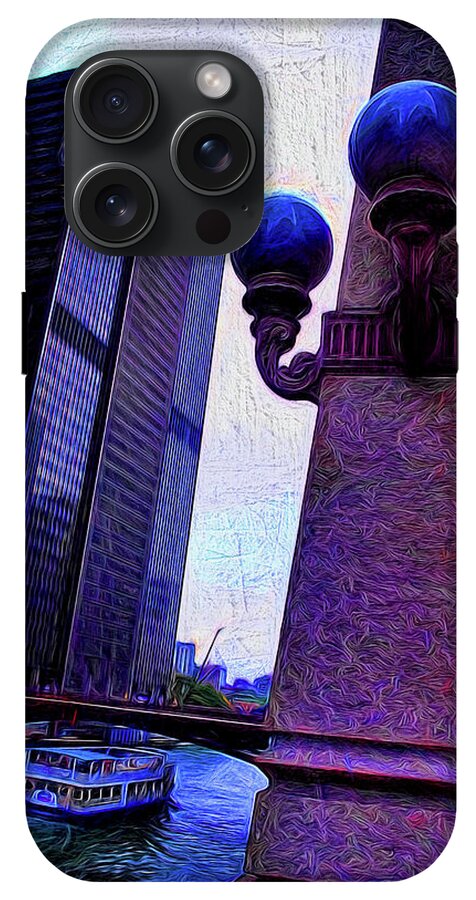 Chicago River Lamp - Phone Case