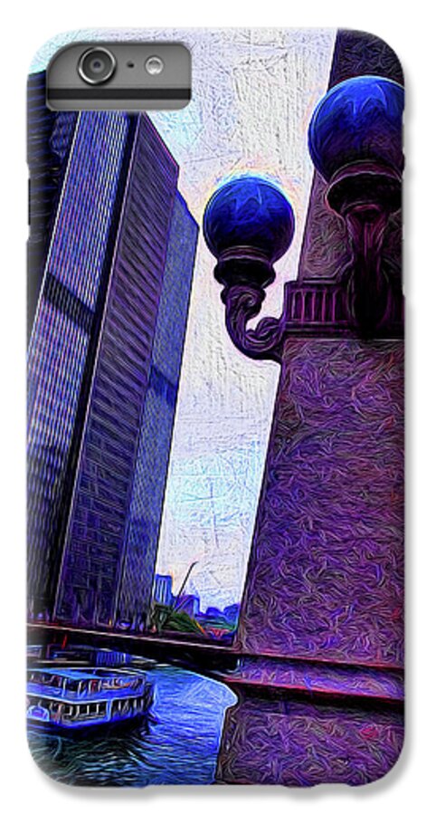 Chicago River Lamp - Phone Case