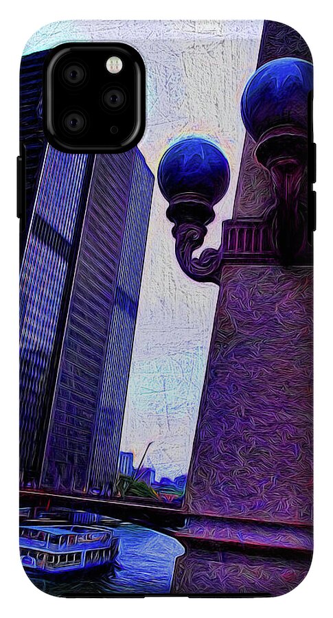 Chicago River Lamp - Phone Case