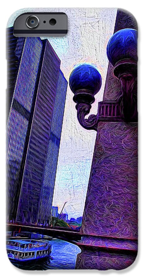 Chicago River Lamp - Phone Case