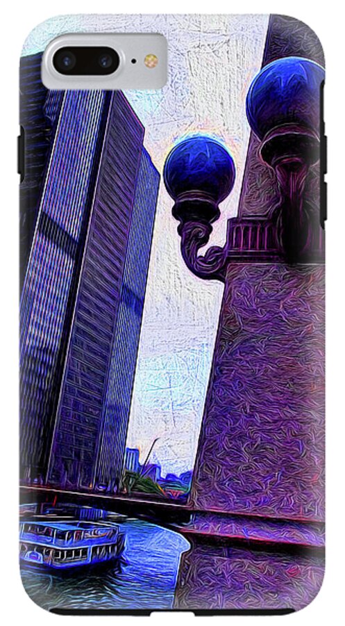 Chicago River Lamp - Phone Case