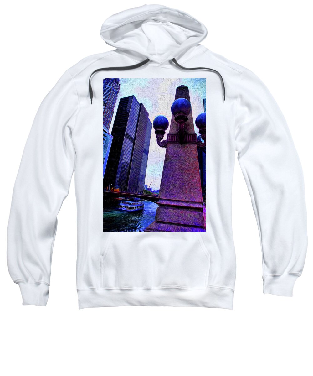 Chicago River Lamp - Sweatshirt