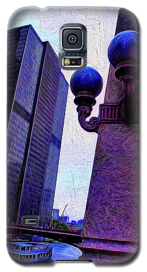 Chicago River Lamp - Phone Case