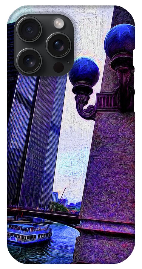 Chicago River Lamp - Phone Case