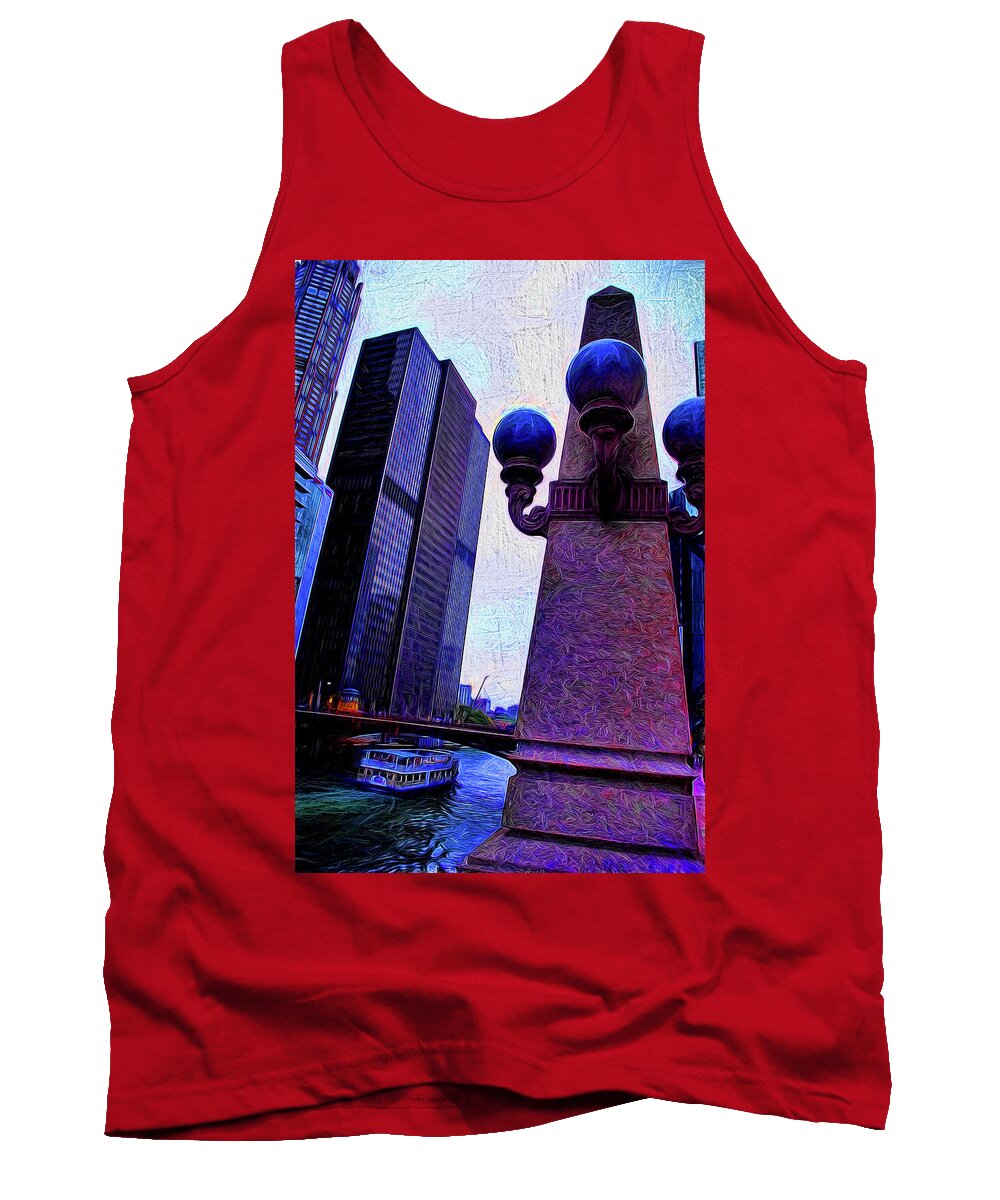 Chicago River Lamp - Tank Top