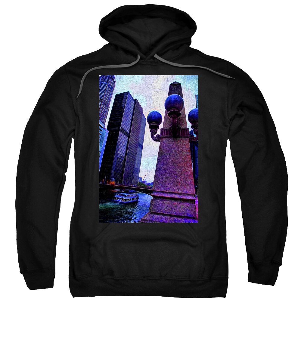 Chicago River Lamp - Sweatshirt