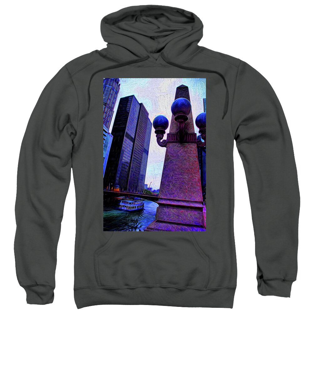 Chicago River Lamp - Sweatshirt