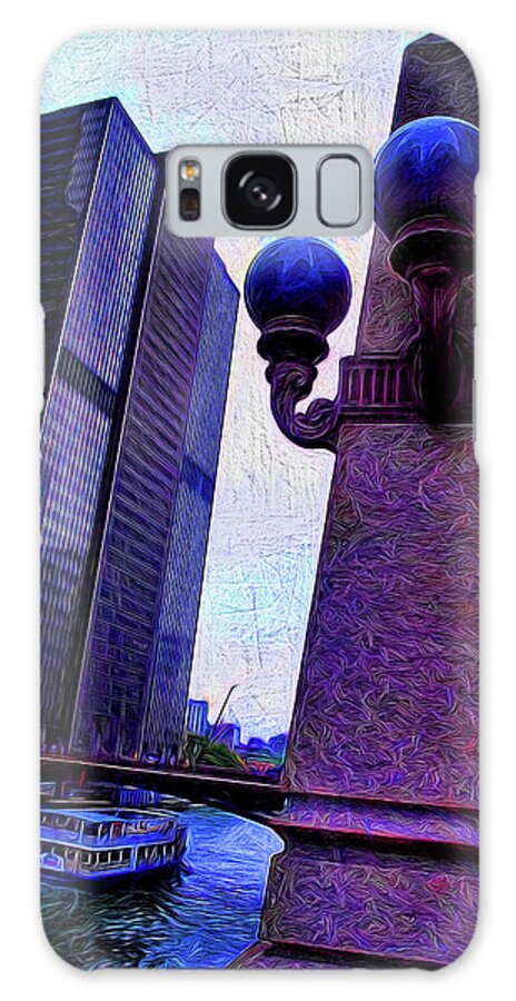 Chicago River Lamp - Phone Case