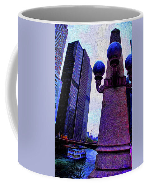 Chicago River Lamp - Mug