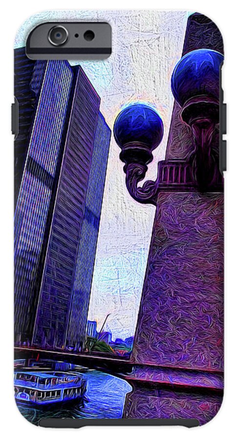 Chicago River Lamp - Phone Case